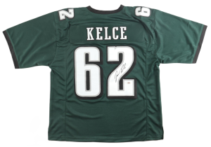 Jason Kelce Signed Autographed  Custom Jersey JSA COA