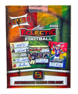 2024 Leaf Eclectic Football Jumbo Box