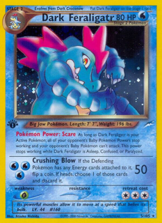 Dark Feraligatr - Neo Destiny 1st Edition (N4)