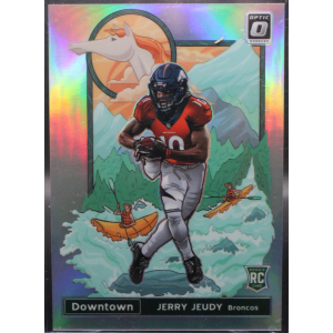 2020 Donruss Optic Football - Jerry Jeudy DT-37 - Downtown