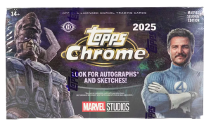 2025 Topps Chrome Marvel Studios Hobby Box
